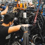 Der Mercedes-Benz eActros läuft ab 2021 im Werk Wörth vom Band.Assembly of the Mercedes-Benz eActros will start in Woerth plant in 2021.