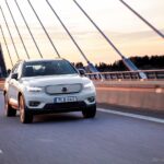 Volvo XC40 Recharge P8 AWD in Glacier Silver