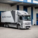 E-Lkw ab sofort in Serie: Produktionsstart des batterieelektrisch angetriebenen eActros im Mercedes-Benz Werk WörthE-truck now in series production: Start of Production of battery-electric eActros at Mercedes-Benz Plant Wörth