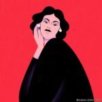 Ilustração Hedy Lamarr