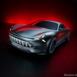 Showcar Vision AMG gibt Ausblick auf die vollelektrische Zukunft von Mercedes-AMG
Vision AMG show car offers glimpse of all-electric future of Mercedes-AMG