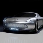 Showcar Vision AMG gibt Ausblick auf die vollelektrische Zukunft von Mercedes-AMGVision AMG show car offers glimpse of all-electric future of Mercedes-AMG