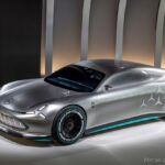 Showcar Vision AMG gibt Ausblick auf die vollelektrische Zukunft von Mercedes-AMG
Vision AMG show car offers glimpse of all-electric future of Mercedes-AMG