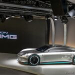 Showcar Vision AMG gibt Ausblick auf die vollelektrische Zukunft von Mercedes-AMG
Vision AMG show car offers glimpse of all-electric future of Mercedes-AMG