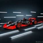 Showcar with Audi F1 launch livery