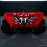 Showcar with Audi F1 launch livery