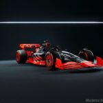 Showcar with Audi F1 launch livery