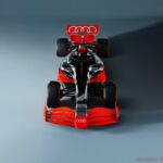 Showcar with Audi F1 launch livery