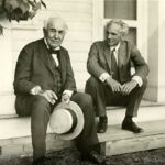 Thomas Alba Edison y Henry Ford