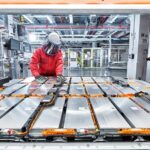 Audi e-tron Production at the CO2-neutral plant of Audi Brussels