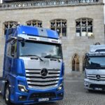 Herzstück im Harz: Mercedes-Benz Lkw errichtet zentralen Logistikstandort für weltweite Ersatzteilversorgung in Halberstadt
Mercedes-Benz Trucks sets up central logistics hub for the global supply of spare parts in Halberstadt, Saxony-Anhalt