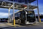 Vollelektrischer Gelenkbus Mercedes-Benz eCitaro G ergänzt Elektrobus-Angebot von Daimler Buses.Fully-electric Mercedes-Benz Citaro G articulated bus complements the electric range from Daimler Buses.