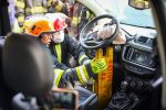 Bombeiros, acidente, carro elétrico, socorro – (1)