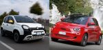 Fiat Panda and 500e