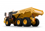 Volvo CE, A30 Electric, caminhão articulado elétrico, Bauma 2025, construção sustentável, eletrificação pesada