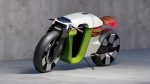 Škoda, Slavia B, motocicleta elétrica, Modern Solid, design automotivo, conceito futurista – (1)