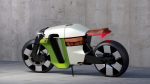 Škoda, Slavia B, motocicleta elétrica, Modern Solid, design automotivo, conceito futurista – (3)