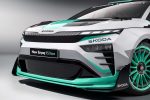 Škoda, Enyaq RS Race, carro elétrico, motorsport, biocompósitos, sustentabilidade – (2)