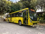A Marcopolo reforça seu compromisso com a mobilidade sustentável e mostra em Belém (PA) um modelo híbrido que combina propulsão elétrica e biocombustível, sem necessidade de recarga externa – (2)