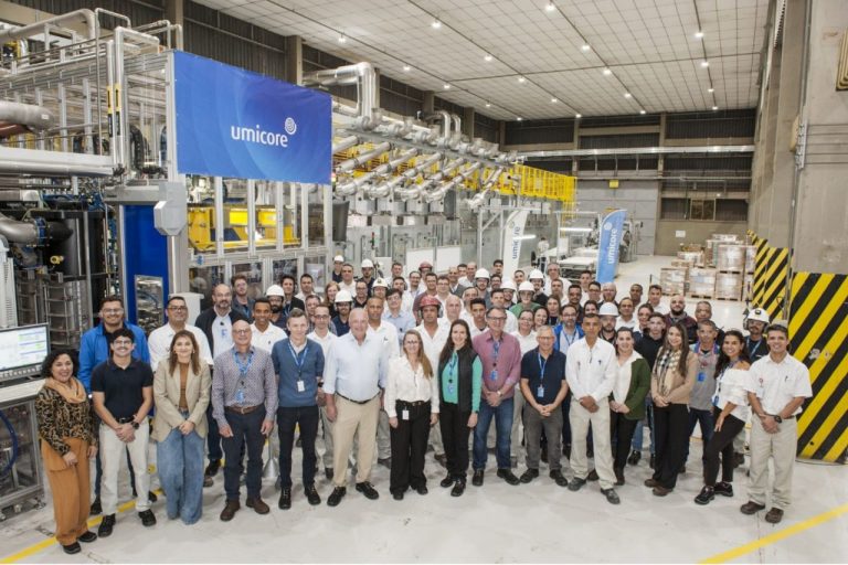 Umicore inaugura nova linha de produção de catalisadores no Brasil, ampliando capacidade produtiva