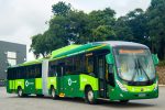 Scania, Marcopolo, ônibus articulado, biometano, transporte público sustentável