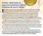 Tarcisio Dias, Admirados da Imprensa Automotiva, Mecânica Online, Jornalistas&Cia – (1)