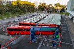 MERCEDES BENZ, ONIBUS SUPERARTICULADO, O 500 MDA, CURITIBA, TRANSPORTE COLETIVO, MOBILIDADE URBANA – (1)