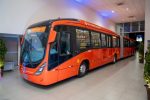 MERCEDES BENZ, ONIBUS SUPERARTICULADO, O 500 MDA, CURITIBA, TRANSPORTE COLETIVO, MOBILIDADE URBANA